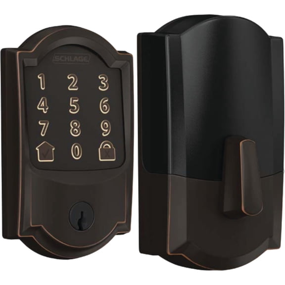 Schlage Lock Schlage Encode WiFi Enabled Single Cylinder Electronic Deadbolt - Pack of 8