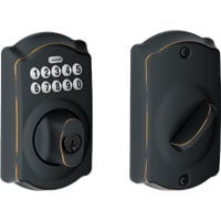 Schlage Lock Schlage Keypad Electronic Deadbolt, Case of 4