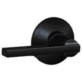 thumbnail image 1 of Schlage Residential F10 LAT 622 Grade 2 Passage Latch Latitude Lever Black Finish, 1 of 1