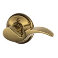 thumbnail image 1 of Schlage Residential F170 AVA 609 RH Grade 2 Single Dummy Avanti Lever Satin Brass Blackened Satin Relieved Clear Coated Finish, 1 of 1