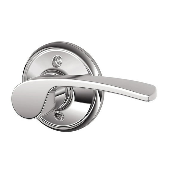 Schlage Residential F170 MER 625 RH Grade 2 Single Dummy Merano Lever Bright Chrome Finish
