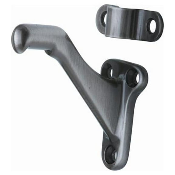 Schlage SPS059B-620 2-Pc. Handrail Bracket, Pewter - Quantity 1