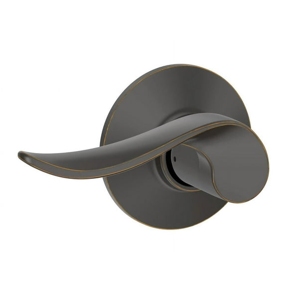 Schlage Sacramento Aged Bronze Passage Hall/Closet Door Lever