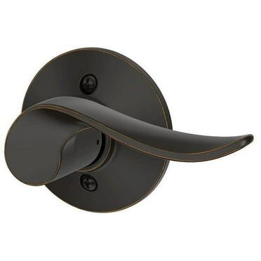 Schlage Sacramento Left Handed Lever Non-Turning Lock, Aged Bronze (F170 SAC 716 LH)