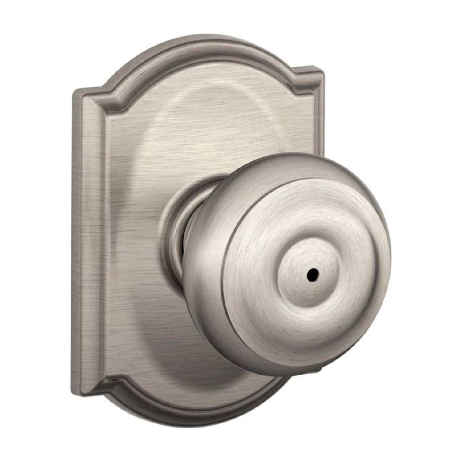 Schlage Satin Nickel Privacy Bed/Bath Door Knob