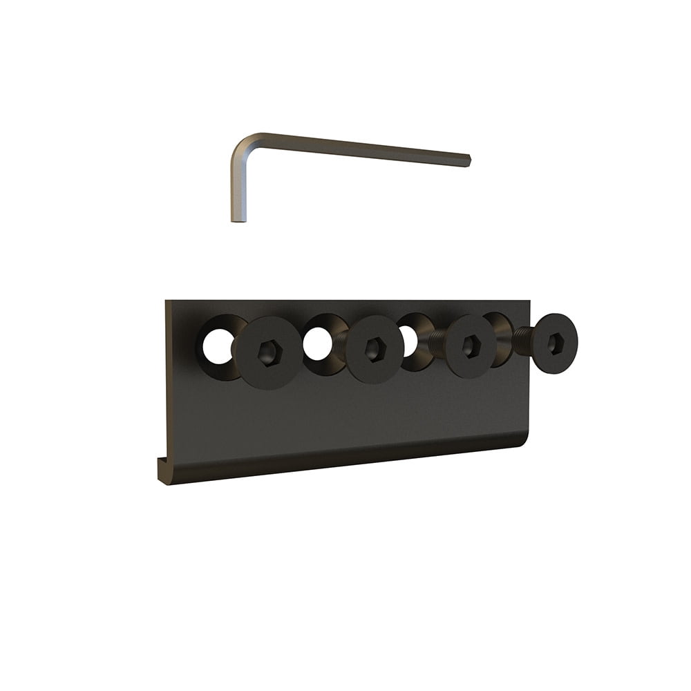 Schlage Lock Company SD10ADPTR622 Track Splicer, Matte Black - Walmart.com