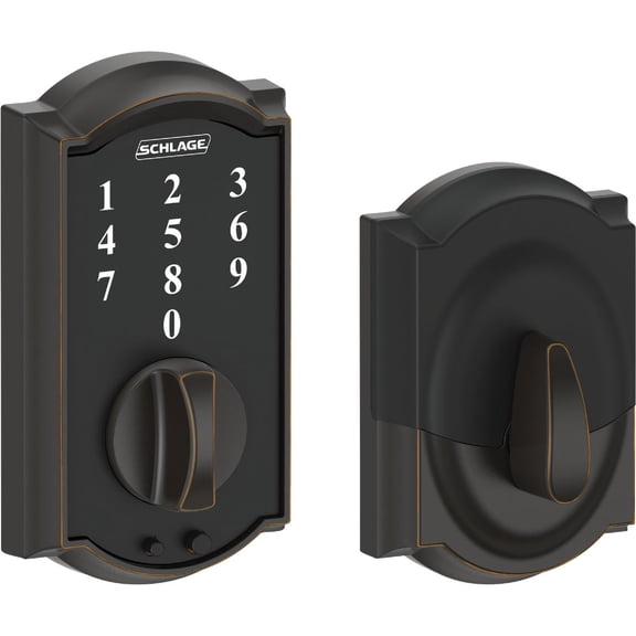 Schlage Touch Keyless Camelot Electronic Deadbolt - Pack of 12