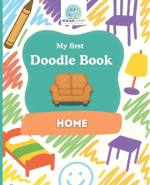 Schlauekinder Doodle Books SchlaueKinder Doodle Book Home for Ages 1 ...