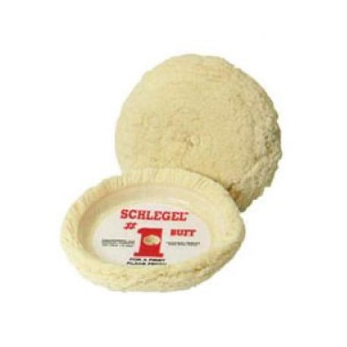 Schlegel 175C Fast Change Buffing Pad, 1-1/2 in Dia, Hook and Loop Attachment