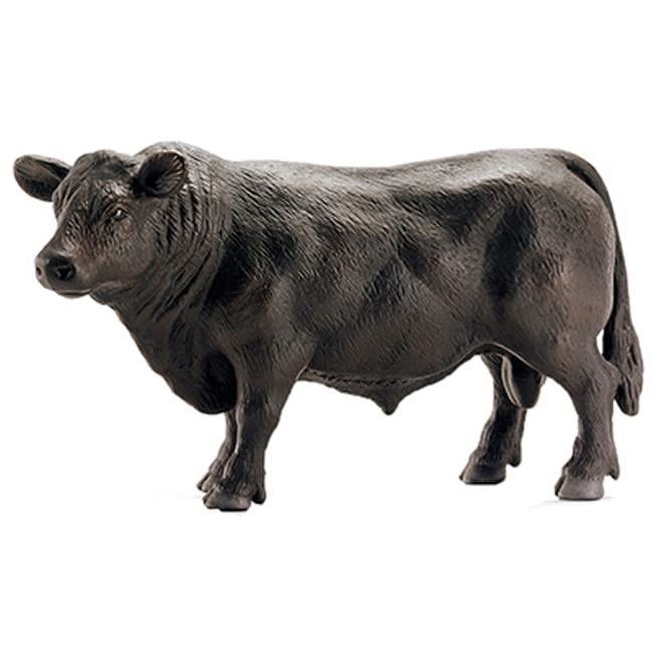 Big Country Toys Angus Bull Figurine – Hand-Painted 1:20 Scale Farm Animal Collectible For Display Or Play