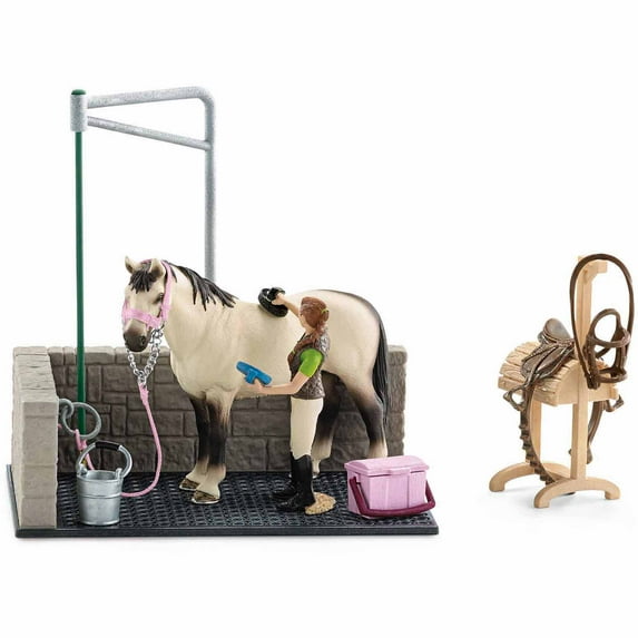 Schleich 42104 Horse Wash Area Set