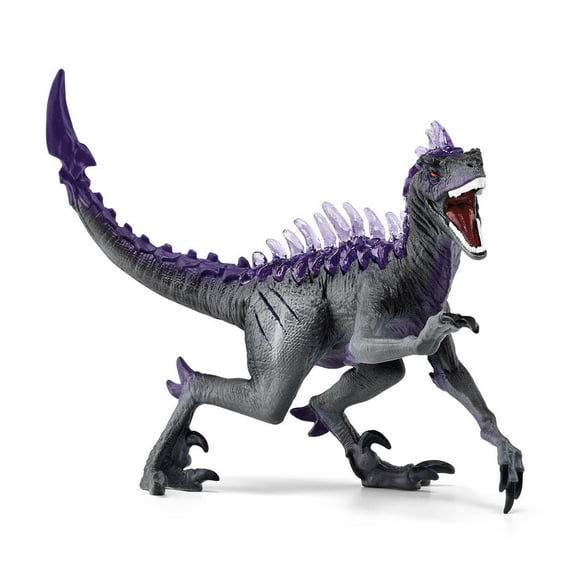 Schleich Eldrador Creatures - 7" Shadow Raptor Dinosaur Figurine - Fantasy Dino Toy for Imaginative Play - Beast Animal Figure - Cool Monster Toys for Kids Ages 7+ | 70154
