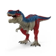 Schleich Dinosaurs - Tyrannosaurus Rex Toy - Large T-Rex Figure for Boys and Girls - Red and Blue Trex Dino Figurine for Toddlers and Kids Ages 4+