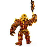 Schleich - Eldrador Creatures Lava Golem Monster with Magic Axe Toy Action Figure,1 Pc