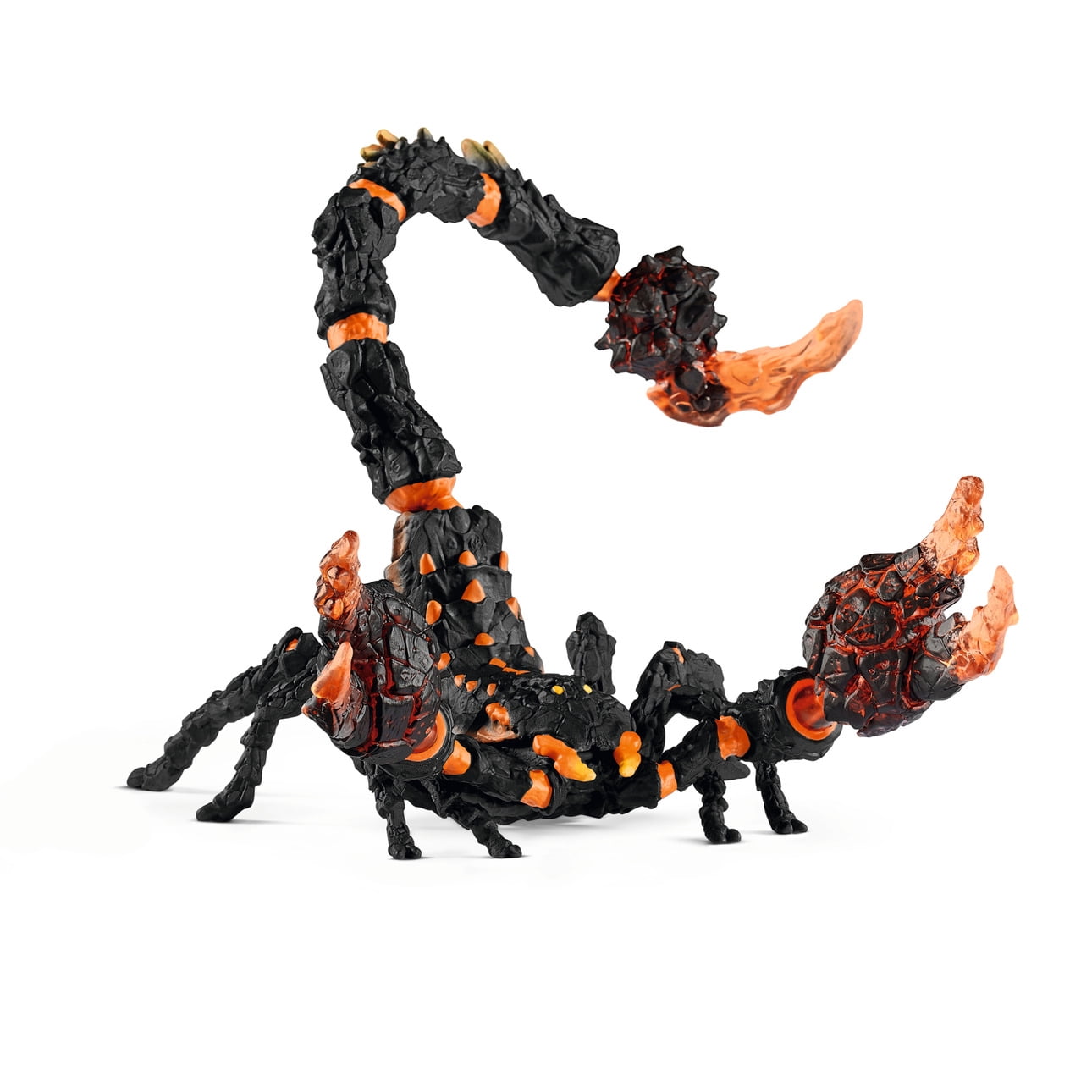 Schleich - Eldrador Creatures: Lava Scorpion Monster Toy Action Figure with Moveable Tail & Pincers, 1 Pc
