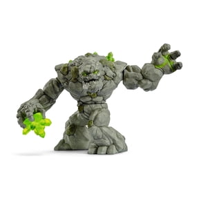 Schleich Eldrador Creatures - 8" Stone Monster Toy with Crystal Set - Movable Monster Action Figure - Fantasy Rock Beast Figurine - Durable Creature - Toys for Kids Ages 7+