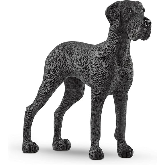 Schleich Great Dane Dog Figurine Black 1 pc