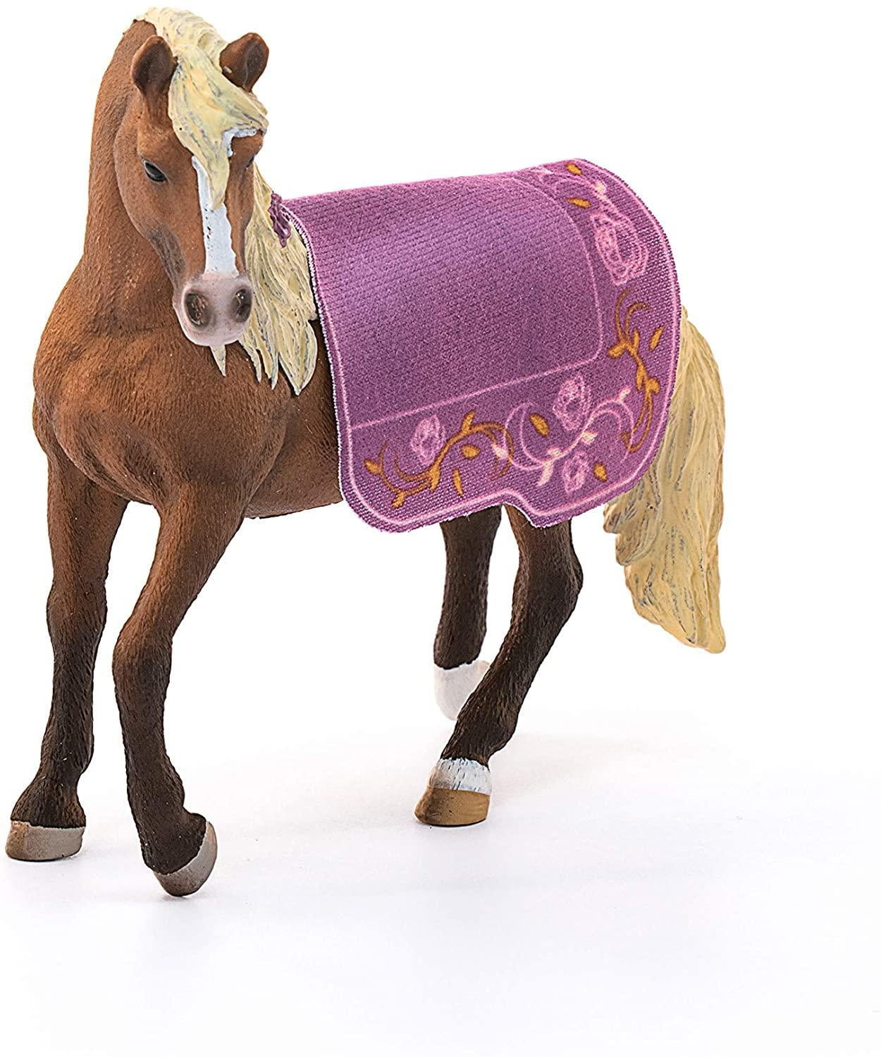 Schleich - Horse Club: Lakeside Paso Fino Stallion Horse Show Toy Figurine Playset , 1 pc