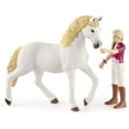 thumbnail image 1 of Schleich - Horse Club: Sofia & Blossom Toy Figurine, Andalusian Horse & Posable Rider Playset, 2 pcs, 1 of 6