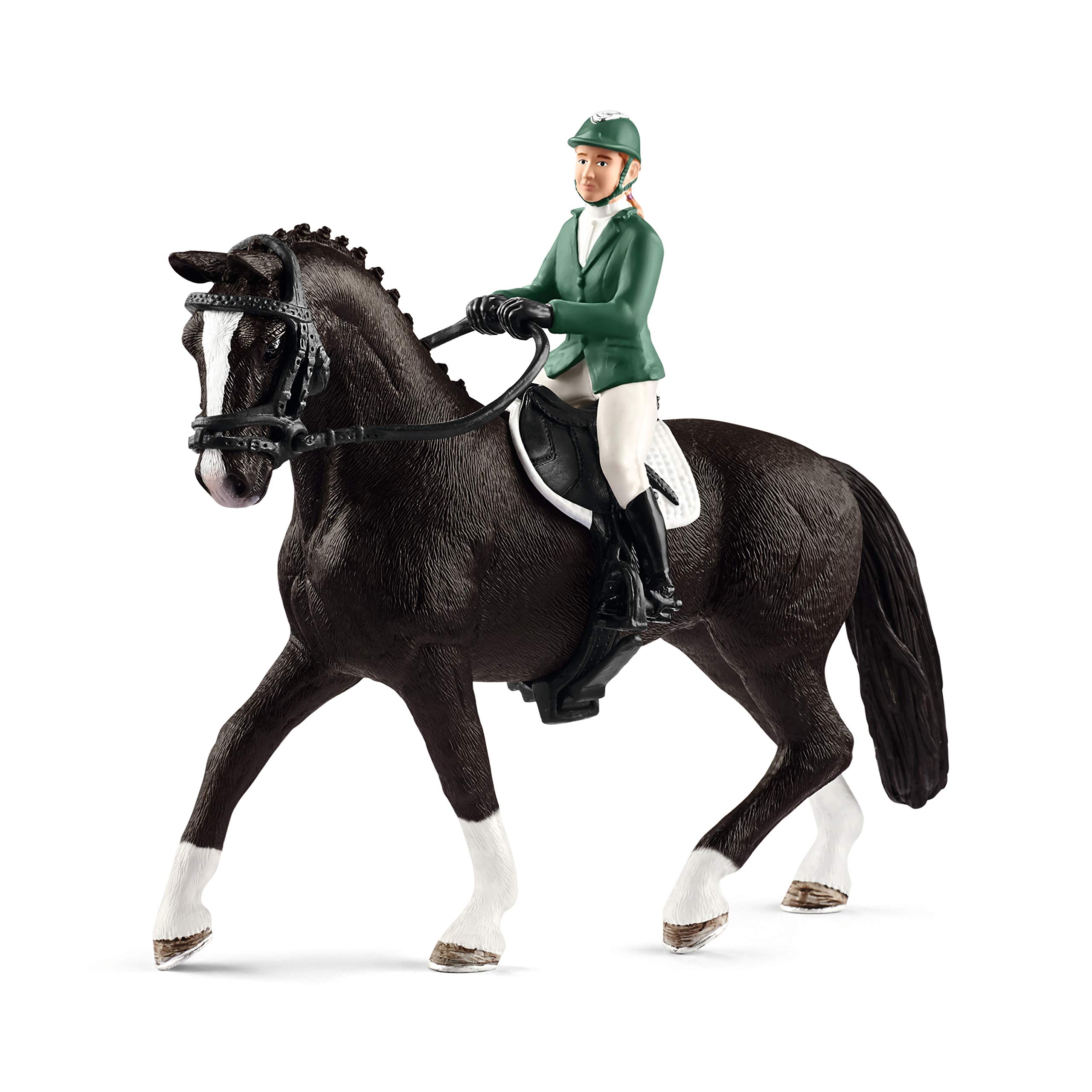 Schleich Horse Club, Toys for Girls and Boys, Showjumper Doll with Horse Toy Figurine, Ages 5