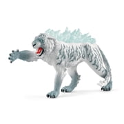 Schleich Eldrador Creatures Mythical Ice Tiger Action Figure - Featuring Ferocious and Fearsome Back Crystals, Durable Toy , Gift for Kids Age 7+