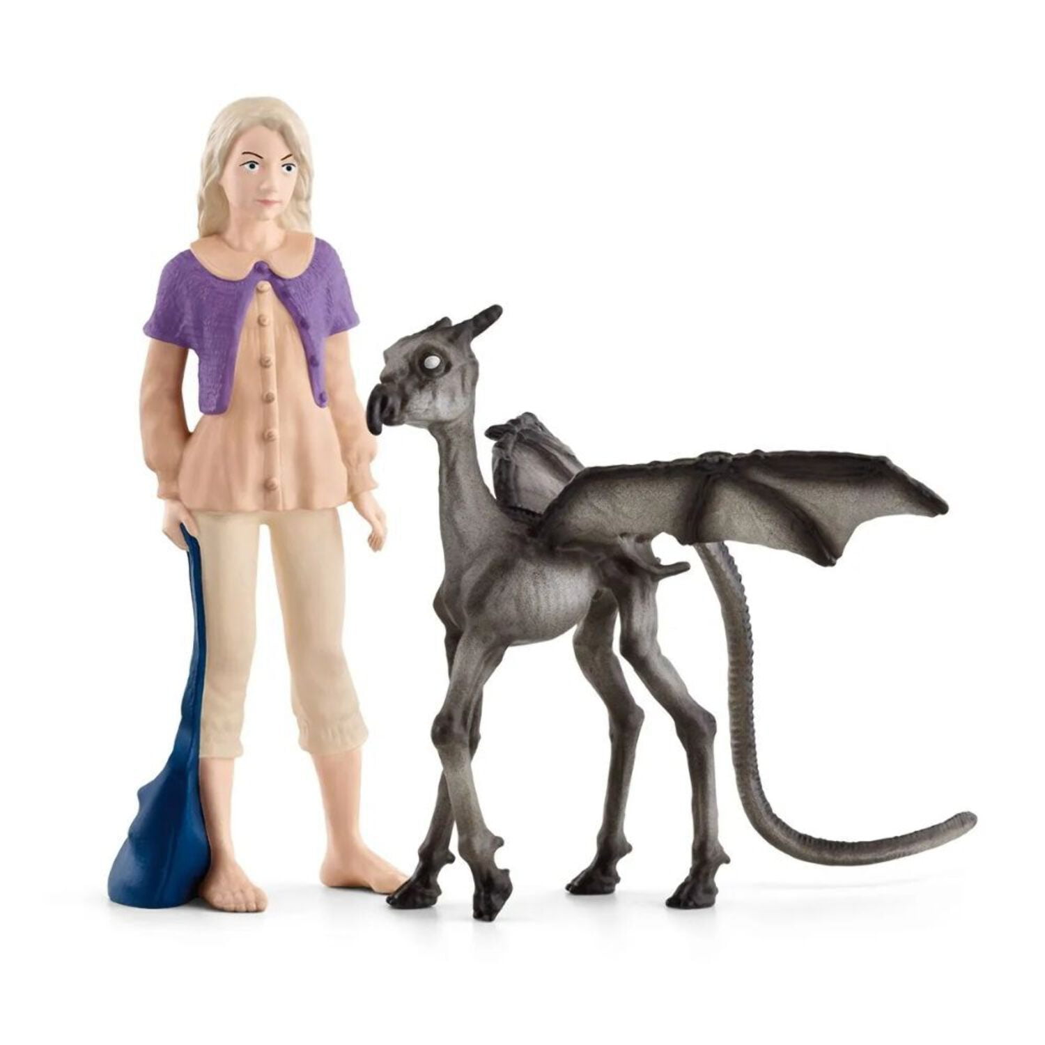 Luna Lovegood and Baby Thestral Collectible Figurine Set