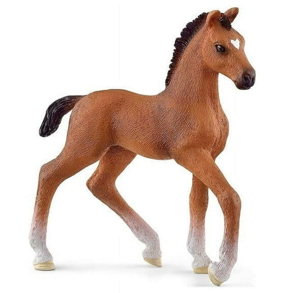 Schleich North America  Plastic Oldenburg Foal Horse Toy Figurine - Pack of 5
