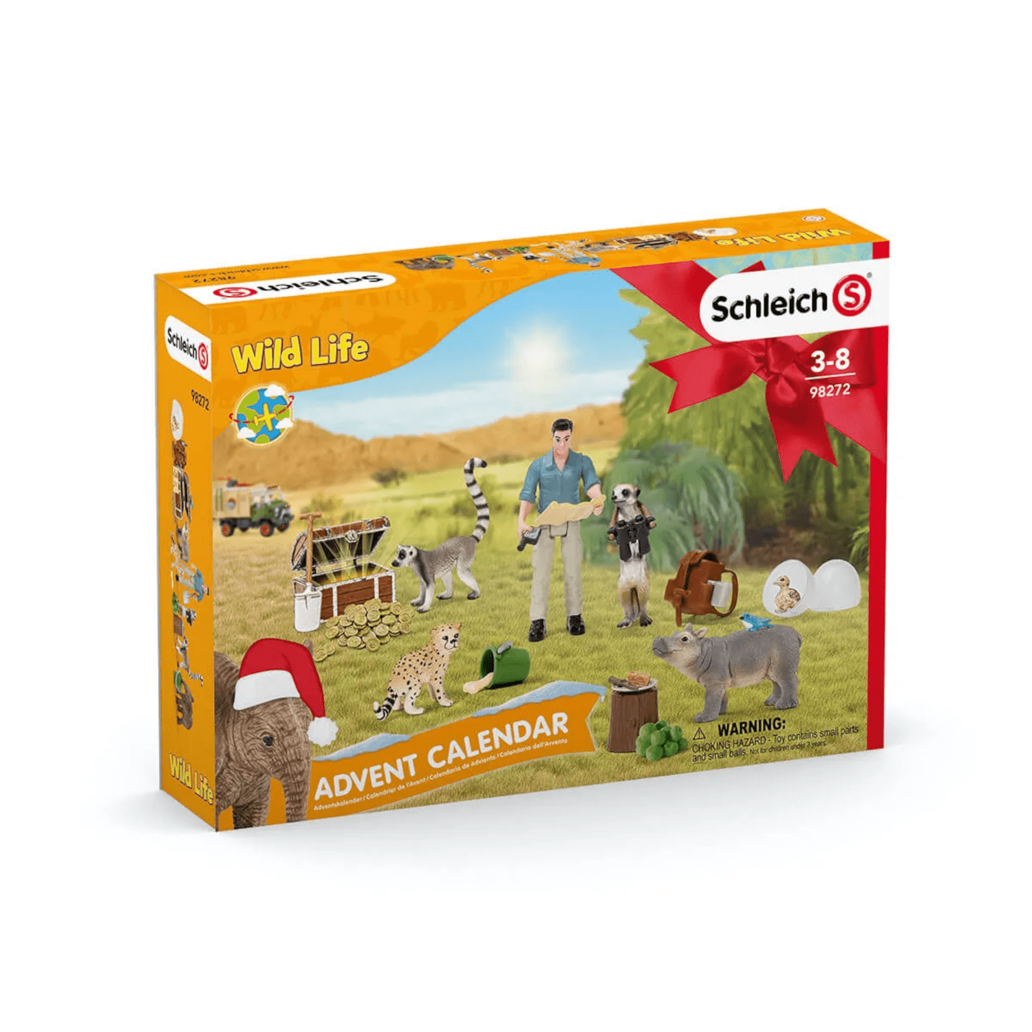 Schleich Wild Life Advent Calendar Toy, 2021