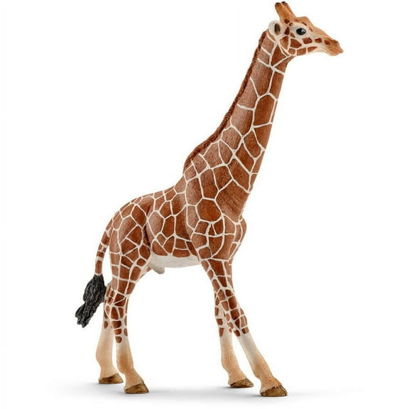 Schleich Wild Life - Realistic Male Giraffe Animal Figurine - Kids Ages 3+