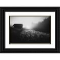 thumbnail image 1 of Schleicher-Schwarz, Roswitha 18x13 Black Ornate Wood Framed with Double Matting Museum Art Print Titled - Sun Licks Dew, 1 of 4