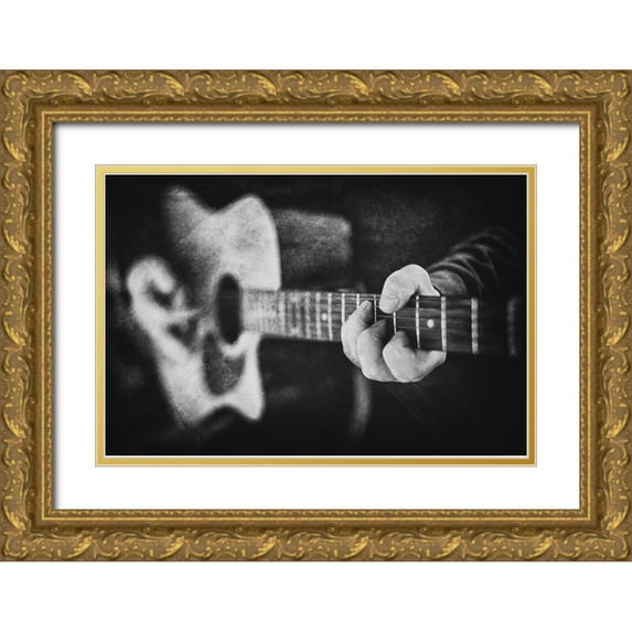 Schleicher-Schwarz, Roswitha 24x17 Gold Ornate Wood Framed with Double Matting Museum Art Print Titled - Unplugged