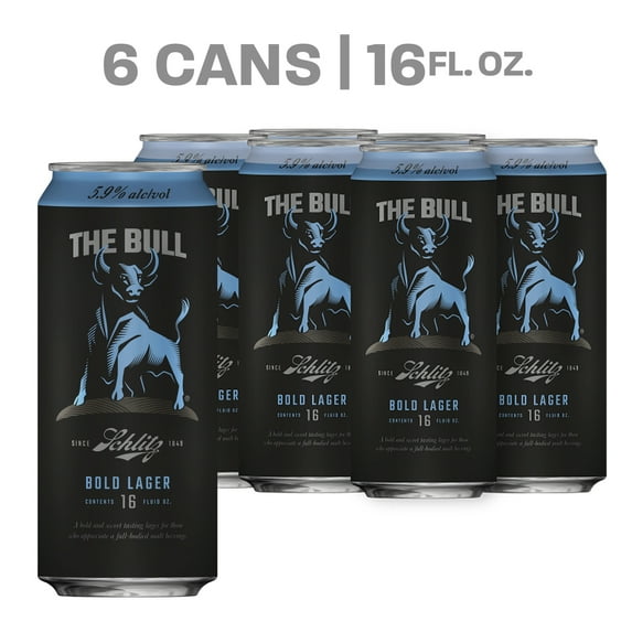 Schlitz Malt Liquor, 6 Pack, 16 fl oz Aluminum Can, 5.9% ABV, Domestic Lager