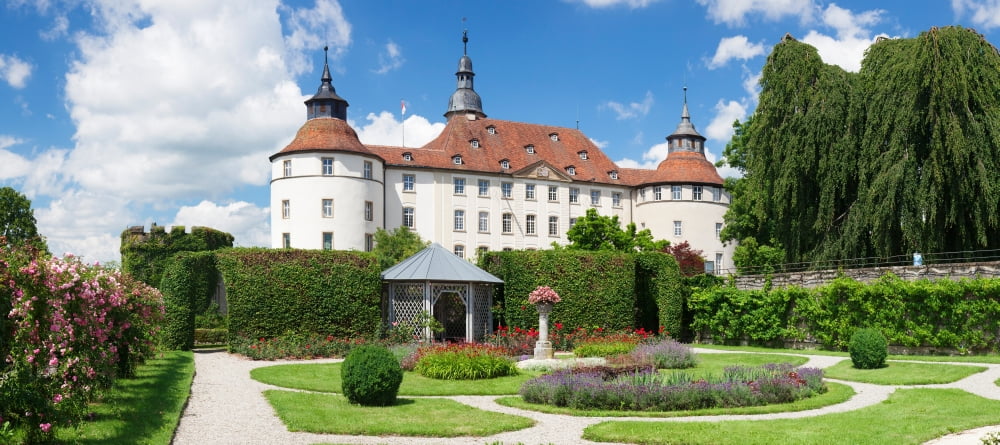 Schloss Langenburg (Langenburg Castle) Langenburg Hohenlohe Region Baden-Wurttemberg Germany Canvas Art - Panoramic Images (36 x 12)