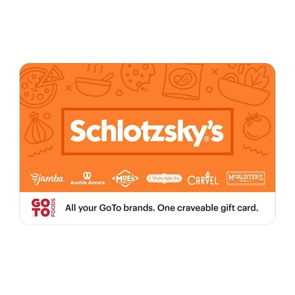 Schlotzskys eGift Card [Email Delivery]