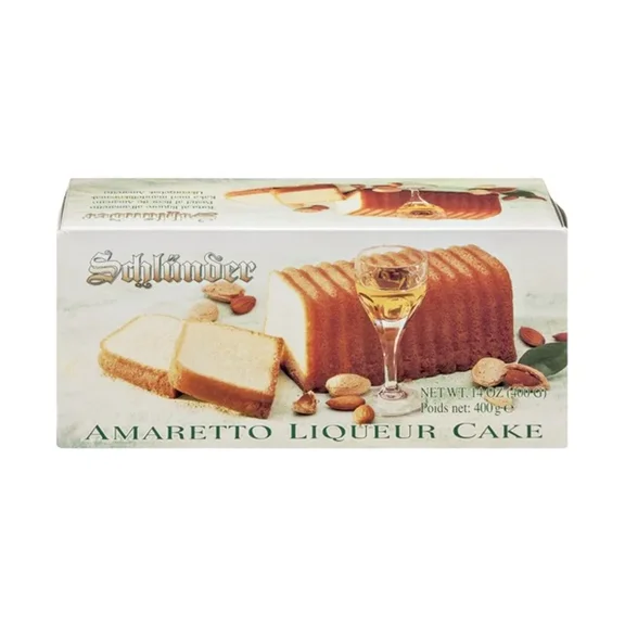 Schlunder Amaretto Liqueur Cake, 14-Ounce Cakes