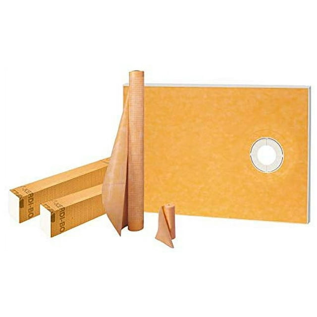Schluter KerdiShower Kit 38" x 60", Offset, No Drain/No Flange