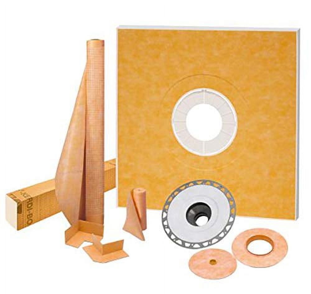 Schluter KerdiShower Kit 48" x 48", PVC Flange