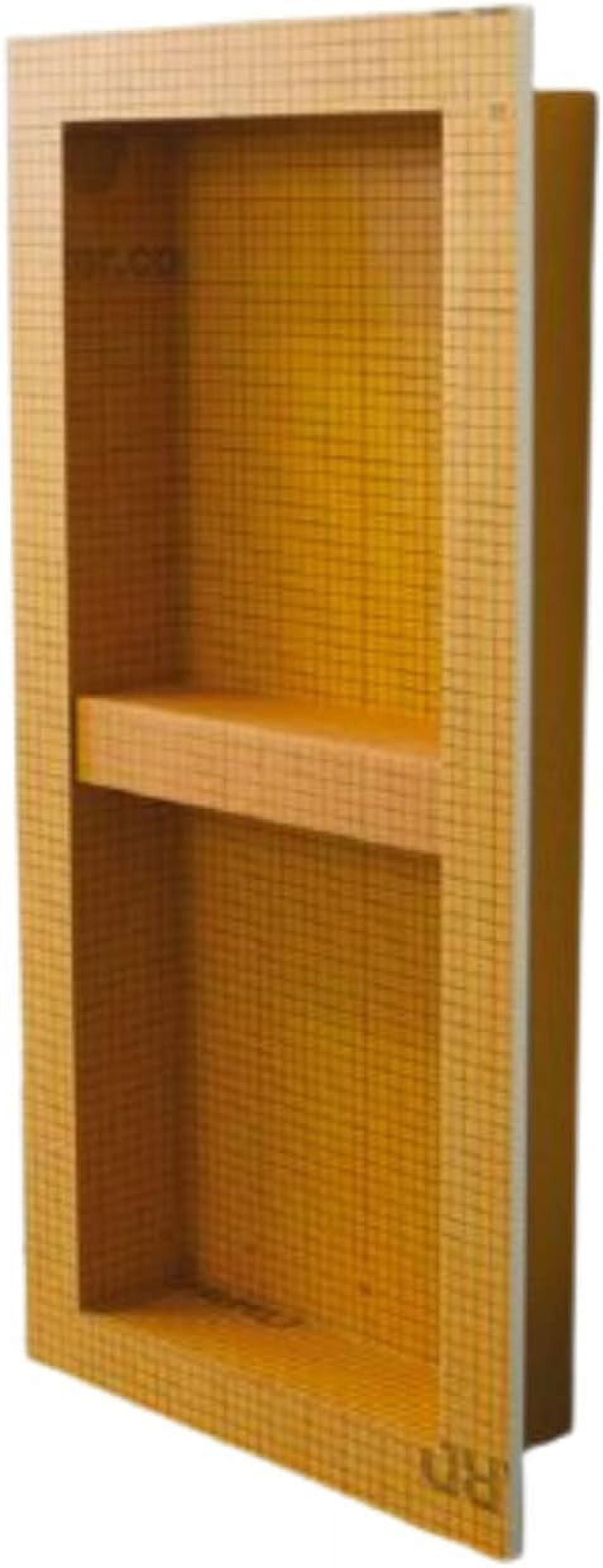 Schluter Systems Kerdi Board Prefabricated Waterproof Shower Niche 12" x 28" for Sealed Shower