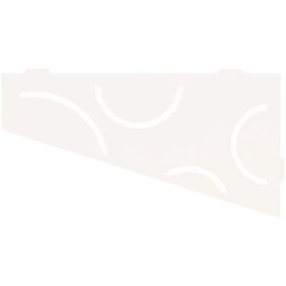 Schluter Corner Shelf E Curve Matte White