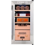 Schm ck  250 Cigar Cooler Humidor W/ Humidity Control, Stainless Steel