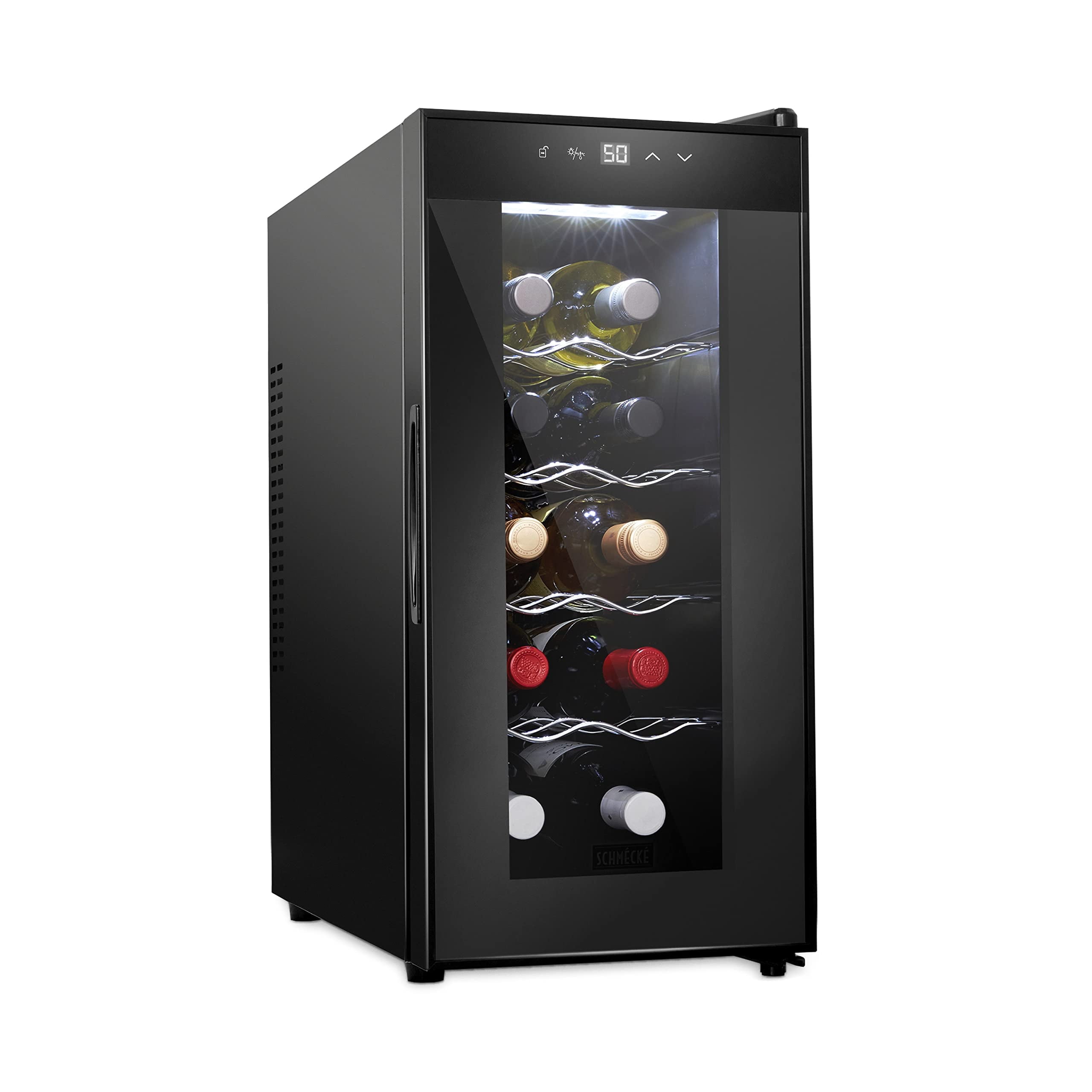 Schmecke 10-Bottle Wine Cellar – Compact, Stylish, and Perfect for Wine Enthusiasts