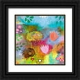 thumbnail image 1 of Schmalzl, Franziska 15x15 Black Ornate Wood Framed with Double Matting Museum Art Print Titled - Goldkehlchen Teil I, 1 of 4