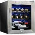 thumbnail image 1 of Schmecke Small Wine Fridge, Freestanding Wine Refrigerator, 12 Bottle Wine Cooler, 1 of 9