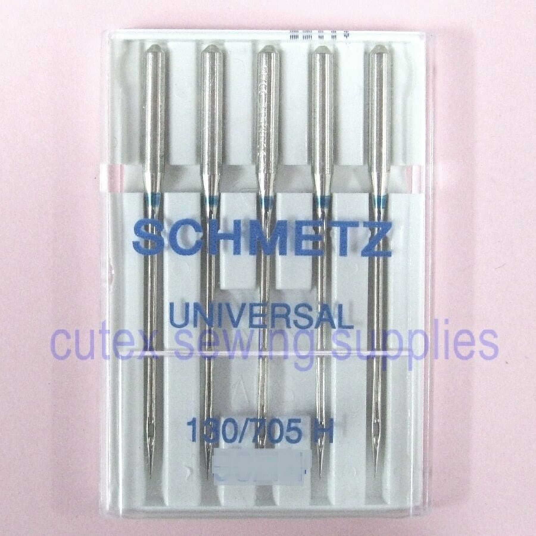 Schmetz 130/705H 15X1 HAX1 Universal Needle For Home Sewing Machines