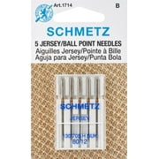 Schmetz Ball Point Jersey Machine Needles Size 12/80 5/Pkg