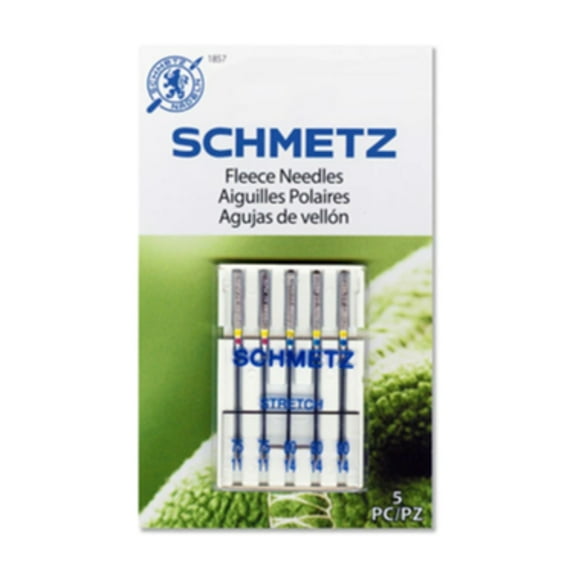 Schmetz Fleece Sewing Machine Needles.