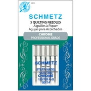 Schmetz Needle Chrome Quilting Sz 90/14 5Pc (Pack Of 5)