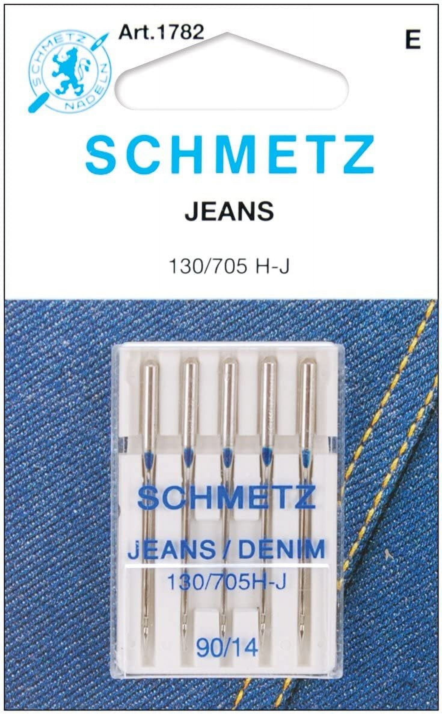 Aiguilles Machine à Coudre Schmetz Pour Jeans - Lot De 5, épaisseur 90/14