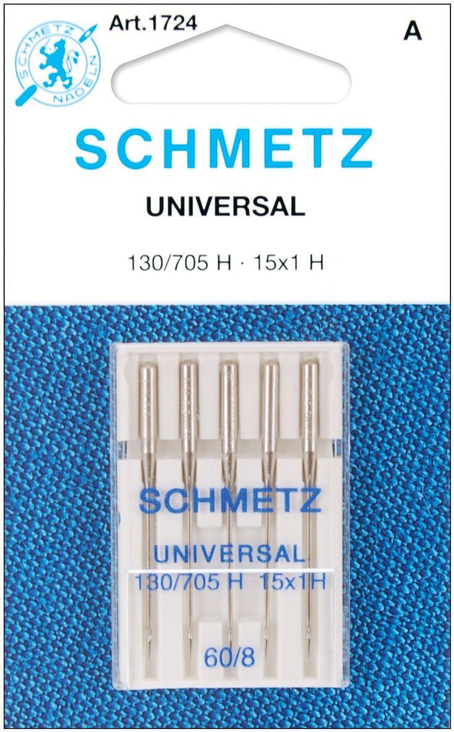 Schmetz Needle Chrome Universal Sz 60/08 5pc (pack of 5) 