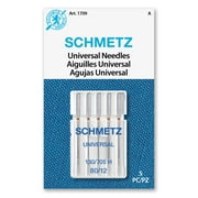 Schmetz Universal Sewing Machine Needles - Size 80/12, 5 Count